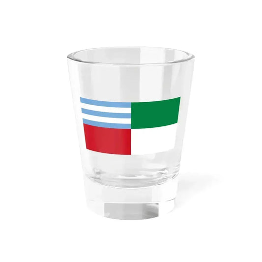 Flag of Portoviejo (Ecuador) Shot Glass 1.5oz 1.5oz - Go Mug Yourself