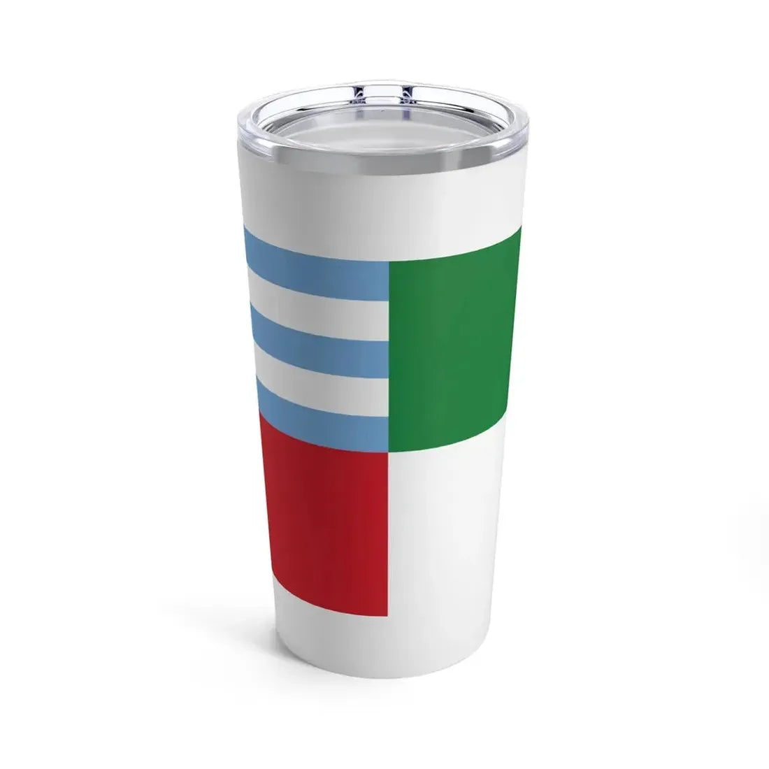 Flag of Portoviejo Ecuador - Tumbler 20oz 20oz - Go Mug Yourself