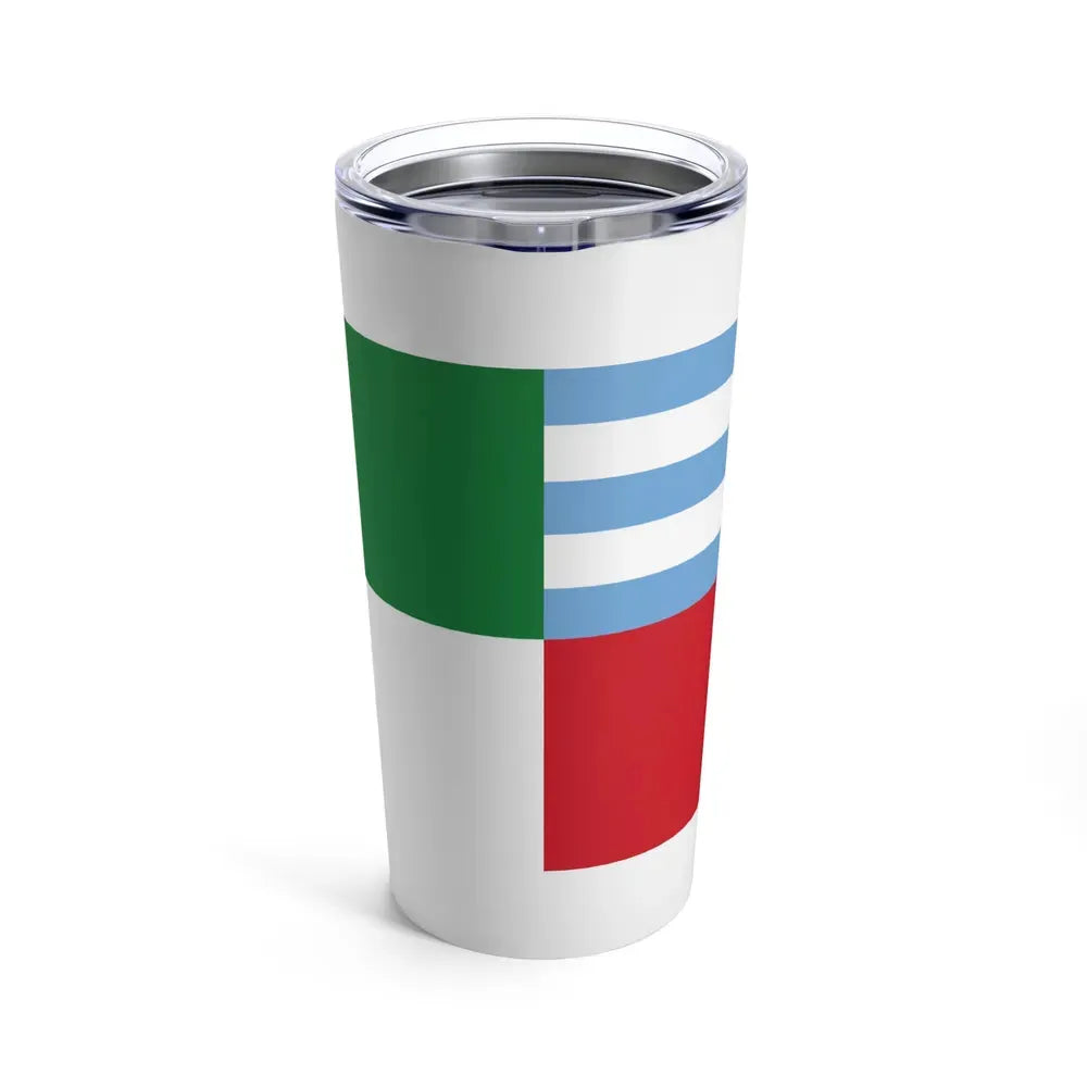 Flag of Portoviejo Ecuador - Tumbler 20oz - Go Mug Yourself