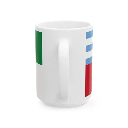 Flag of Portoviejo (Ecuador) White Coffee Mug - Go Mug Yourself