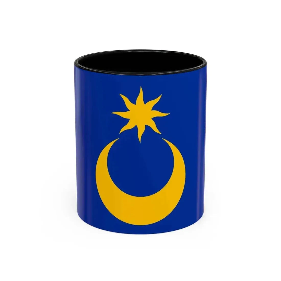 Flag of Portsmouth UK - Accent Coffee Mug 11oz Black - Go Mug Yourself