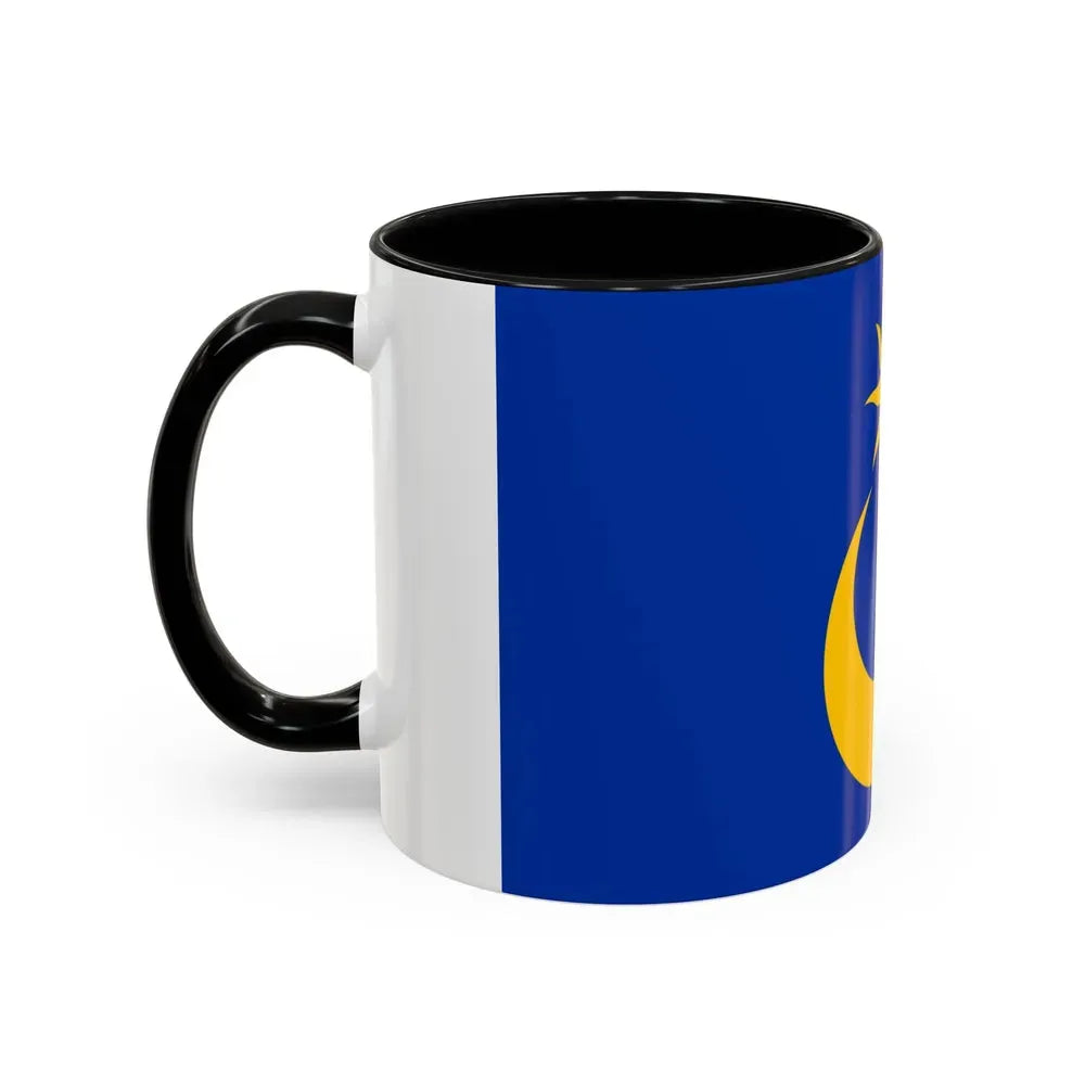 Flag of Portsmouth UK - Accent Coffee Mug - Go Mug Yourself