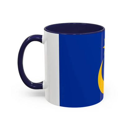Flag of Portsmouth UK - Accent Coffee Mug - Go Mug Yourself