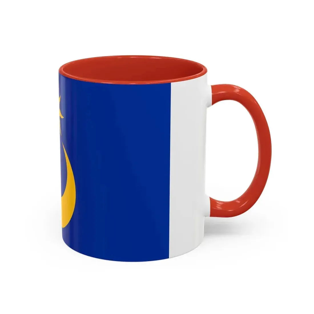 Flag of Portsmouth UK - Accent Coffee Mug - Go Mug Yourself
