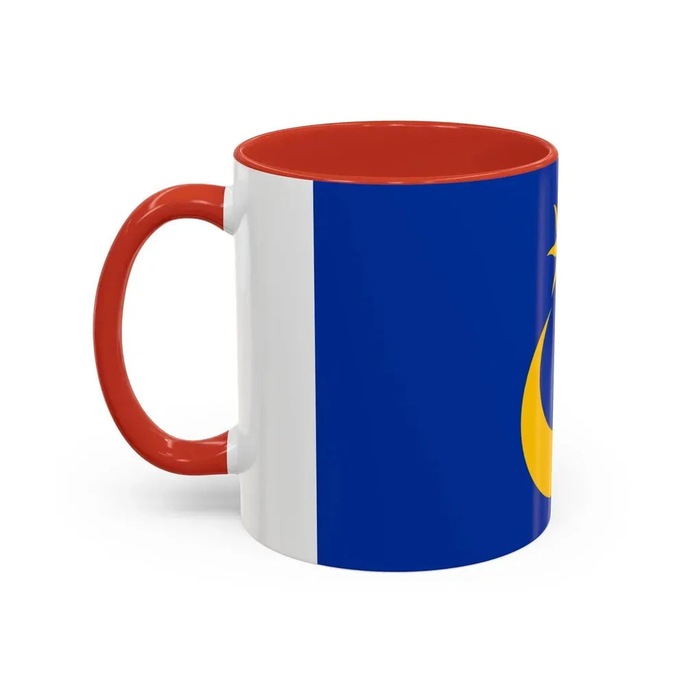 Flag of Portsmouth UK - Accent Coffee Mug - Go Mug Yourself