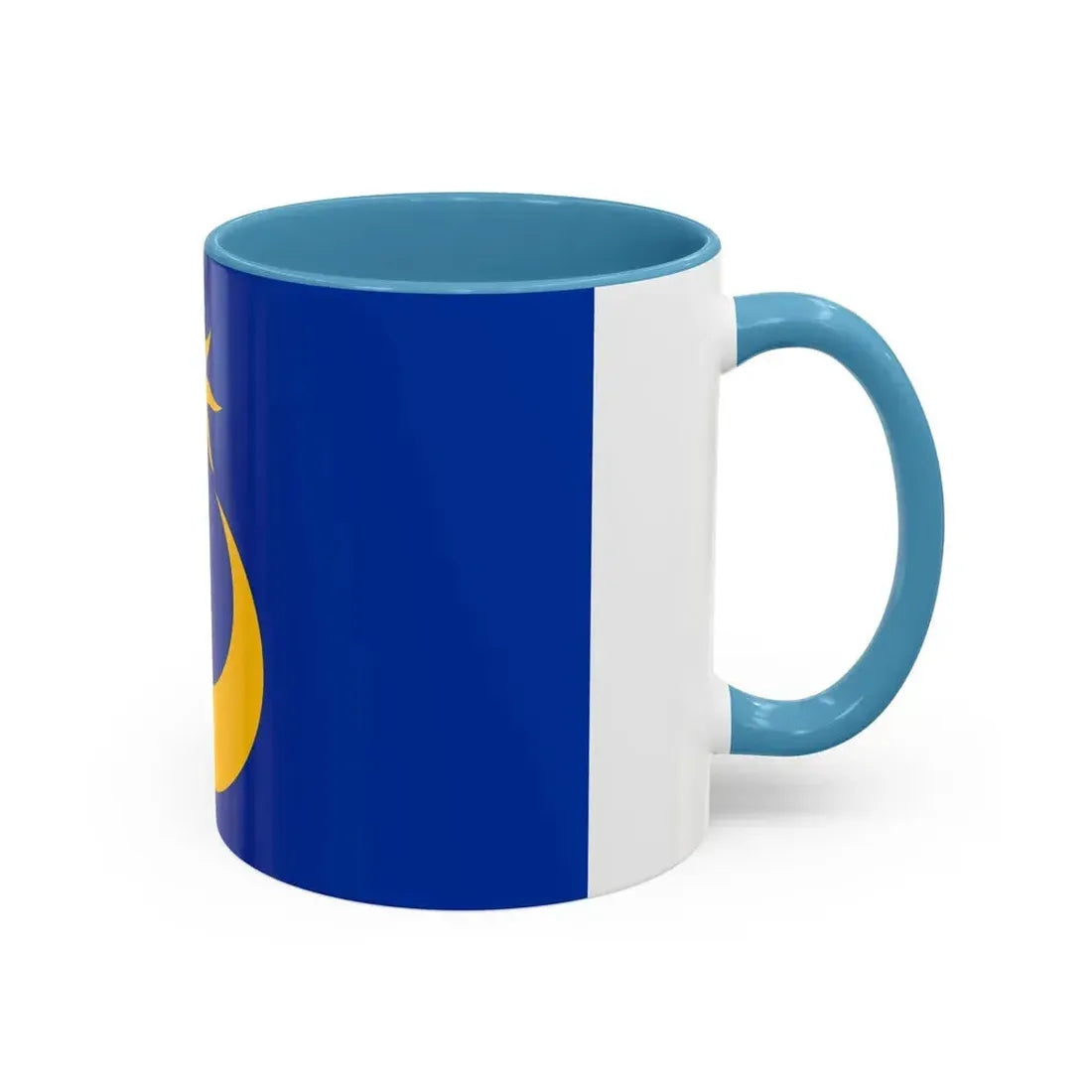 Flag of Portsmouth UK - Accent Coffee Mug - Go Mug Yourself