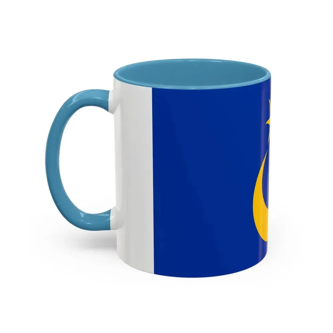 Flag of Portsmouth UK - Accent Coffee Mug - Go Mug Yourself