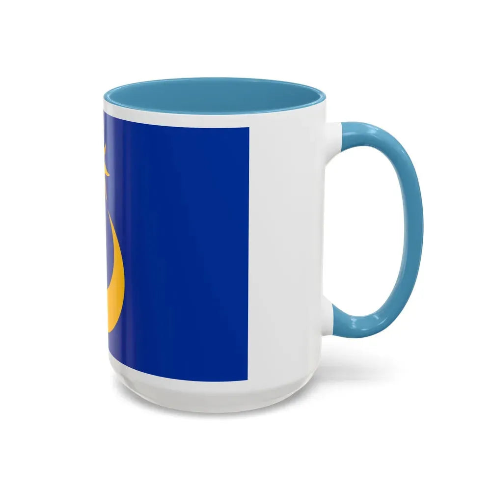 Flag of Portsmouth UK - Accent Coffee Mug - Go Mug Yourself