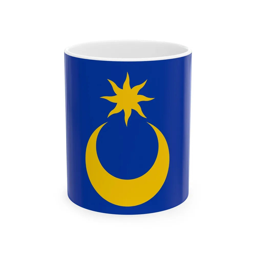 Flag of Portsmouth UK - White Coffee Mug-11oz-Go Mug Yourself