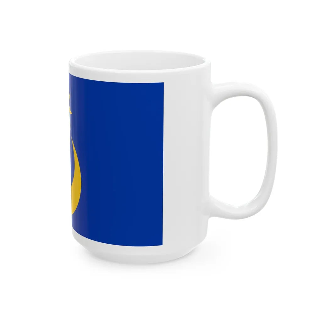 Flag of Portsmouth UK - White Coffee Mug-Go Mug Yourself