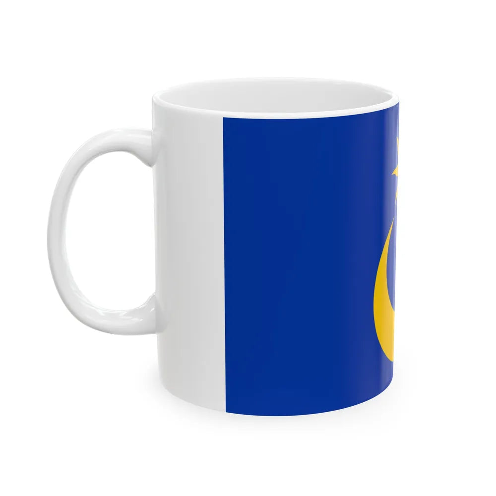 Flag of Portsmouth UK - White Coffee Mug-Go Mug Yourself