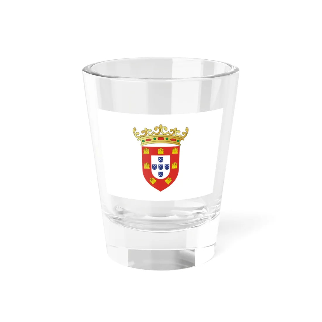 Flag of Portugal 1495 alternative (Portugal) Shot Glass 1.5oz 1.5oz - Go Mug Yourself