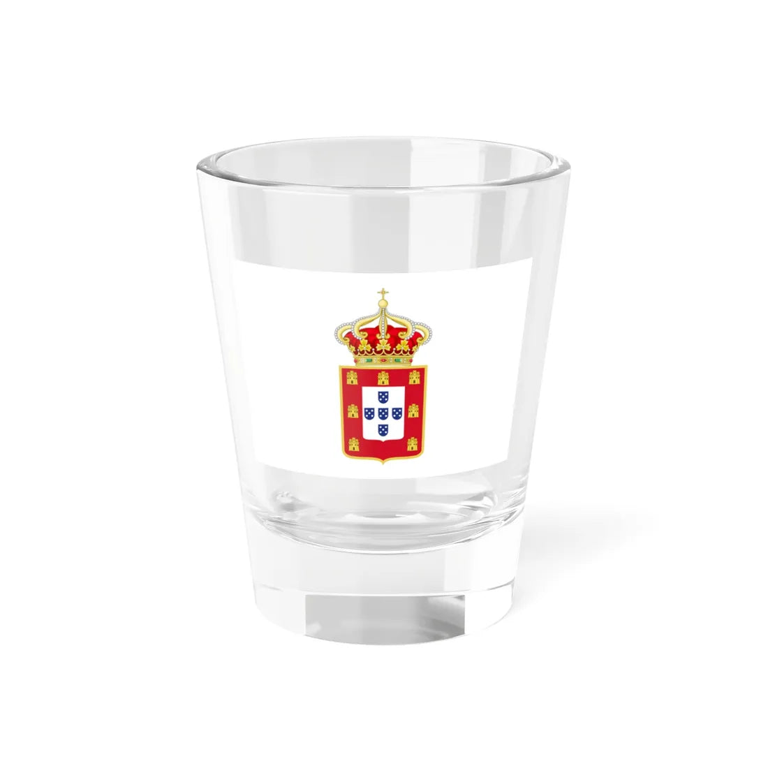 Flag of Portugal 1707 (Portugal) Shot Glass 1.5oz 1.5oz - Go Mug Yourself