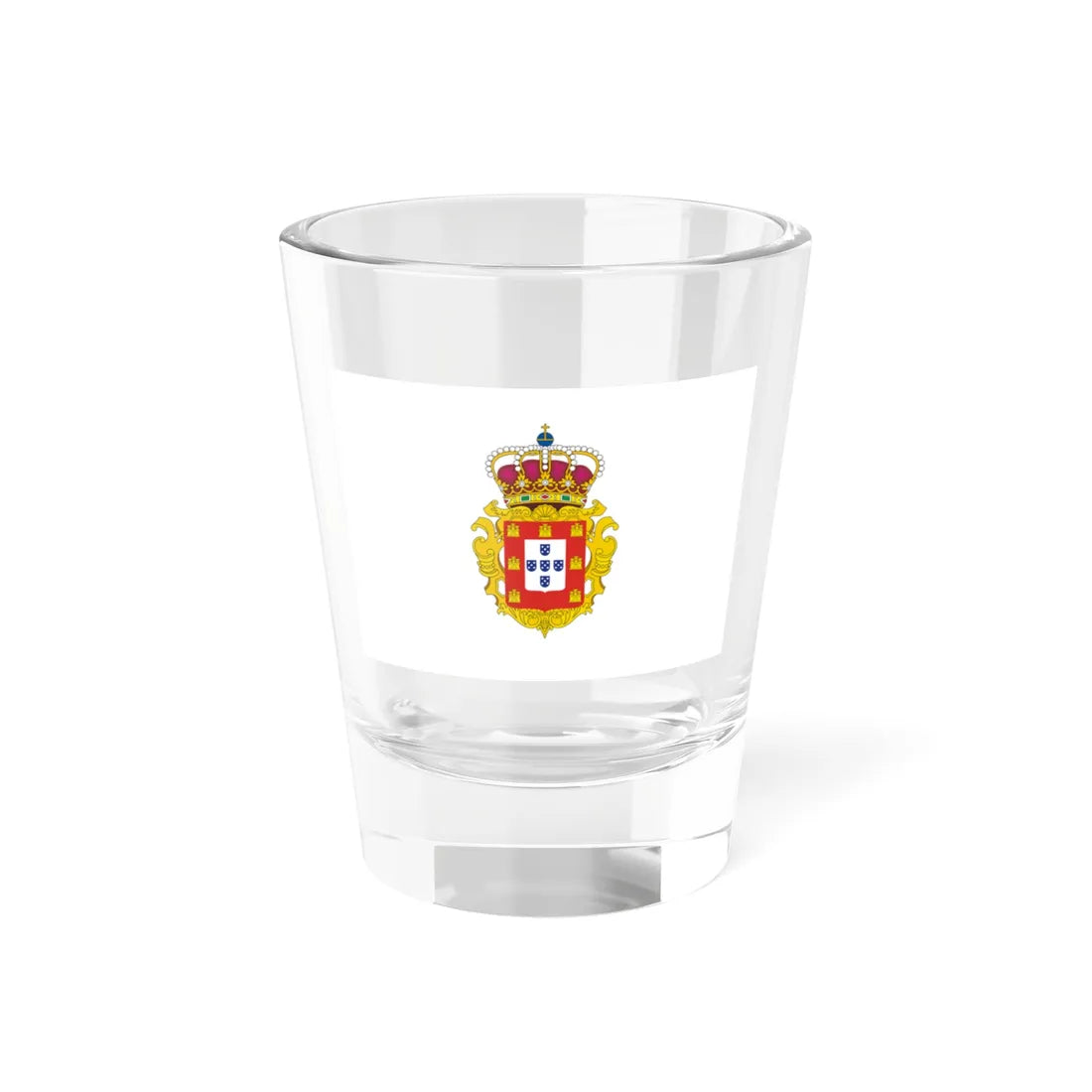 Flag of Portugal 1750 (Portugal) Shot Glass 1.5oz 1.5oz - Go Mug Yourself