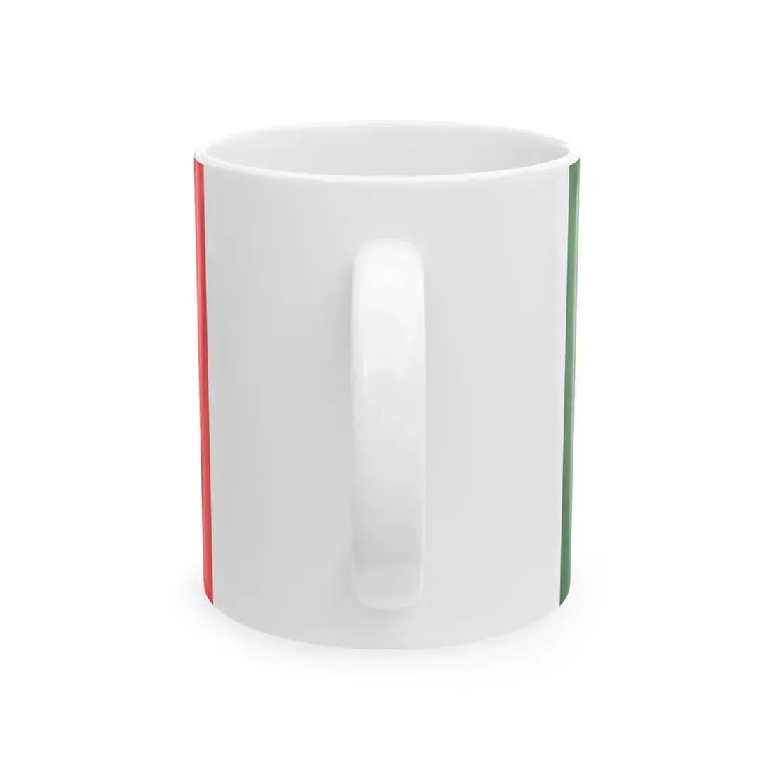 Flag of Portugal and France (France) White Coffee Mug - Go Mug Yourself