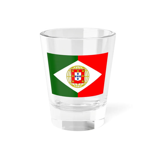 Flag of Portugal Antonio Rigaud Nogueira proposal 1911 (Portugal) Shot Glass 1.5oz 1.5oz - Go Mug Yourself