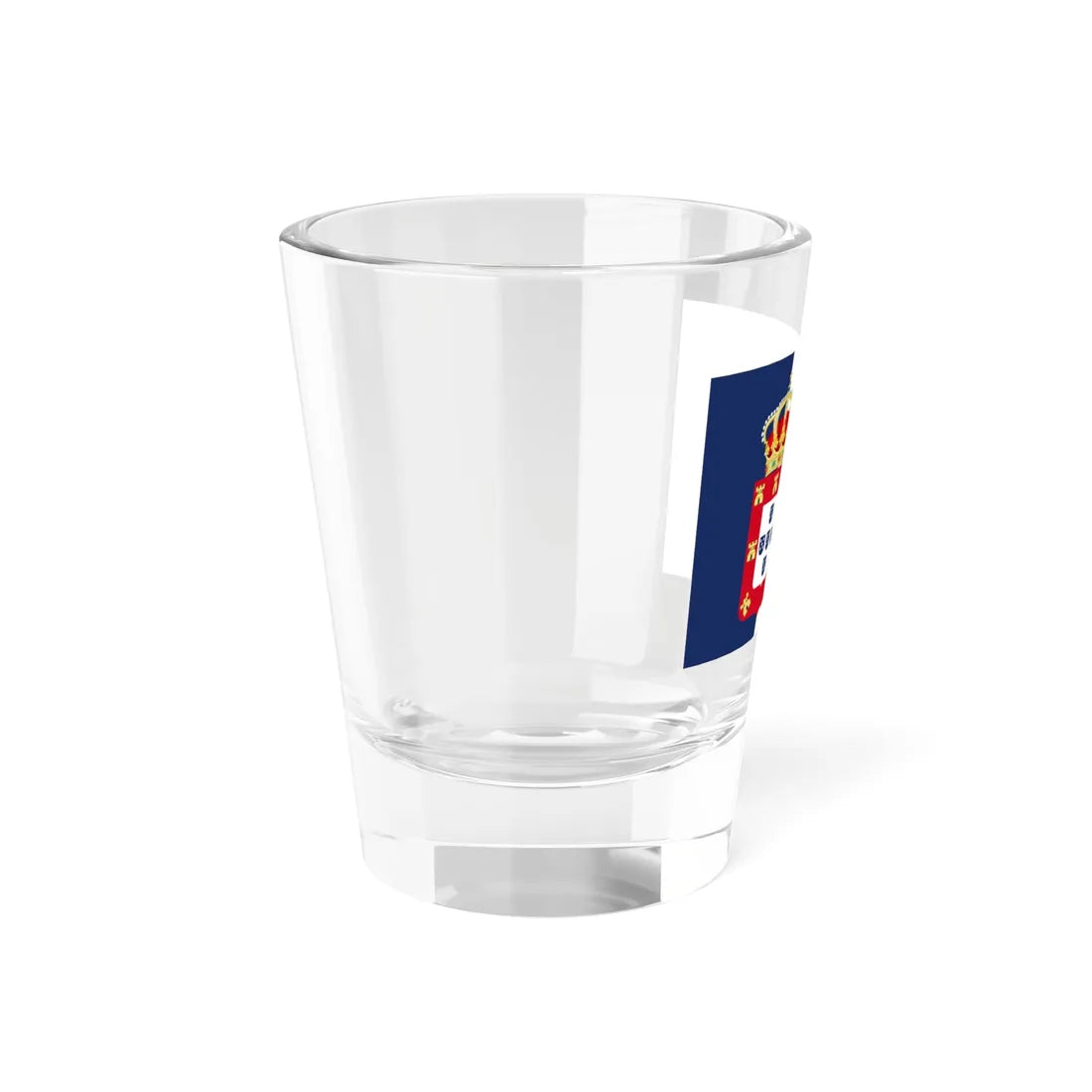 Flag of Portugal at sea 1830-1910 (Portugal) Shot Glass 1.5oz - Go Mug Yourself