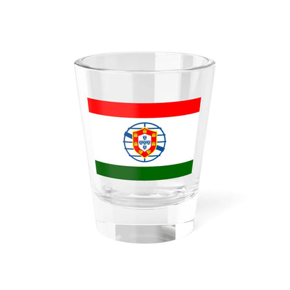 Flag of Portugal Delfim Guimaraes and Roque Gameiro proposal 1911 (Portugal) Shot Glass 1.5oz 1.5oz - Go Mug Yourself