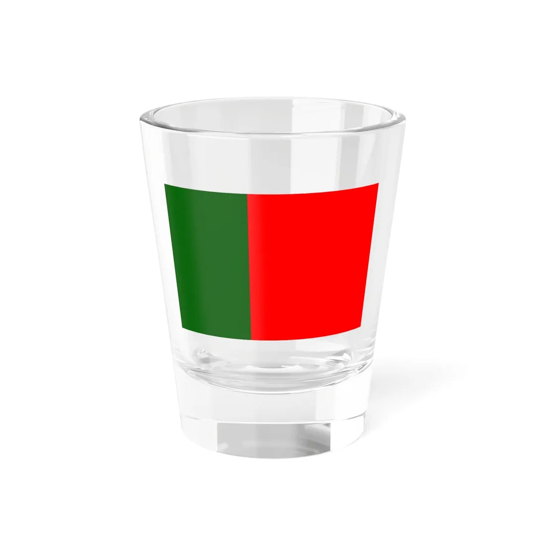 Flag of Portugal Unofficial civil (Portugal) Shot Glass 1.5oz 1.5oz - Go Mug Yourself