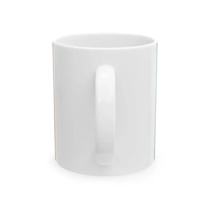 Flag of Portugal Wiki sRGB Colors Black28-32-36 (Portugal) White Coffee Mug - Go Mug Yourself