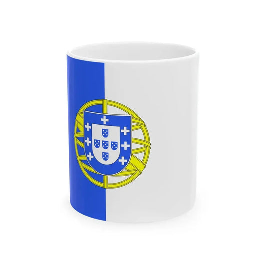 Flag of Portugalicia (Portugal) White Coffee Mug 11oz - Go Mug Yourself