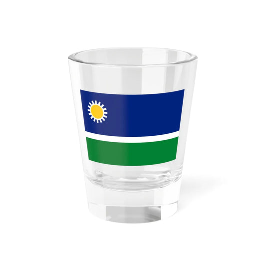 Flag of Portuguesa (Venezuela) Shot Glass 1.5oz 1.5oz - Go Mug Yourself