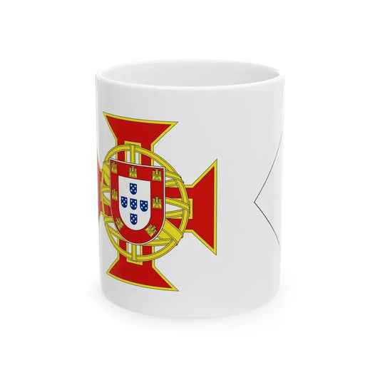 Flag of Portuguese Colonial Officer (Portugal) White Coffee Mug 11oz - Go Mug Yourself