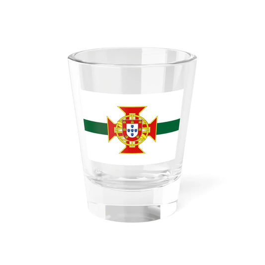 Flag of Portuguese Colonial Province Governor (Portugal) Shot Glass 1.5oz 1.5oz - Go Mug Yourself
