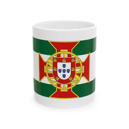 Flag of Portuguese Colony Governor General (Angola) White Coffee Mug 11oz - Go Mug Yourself