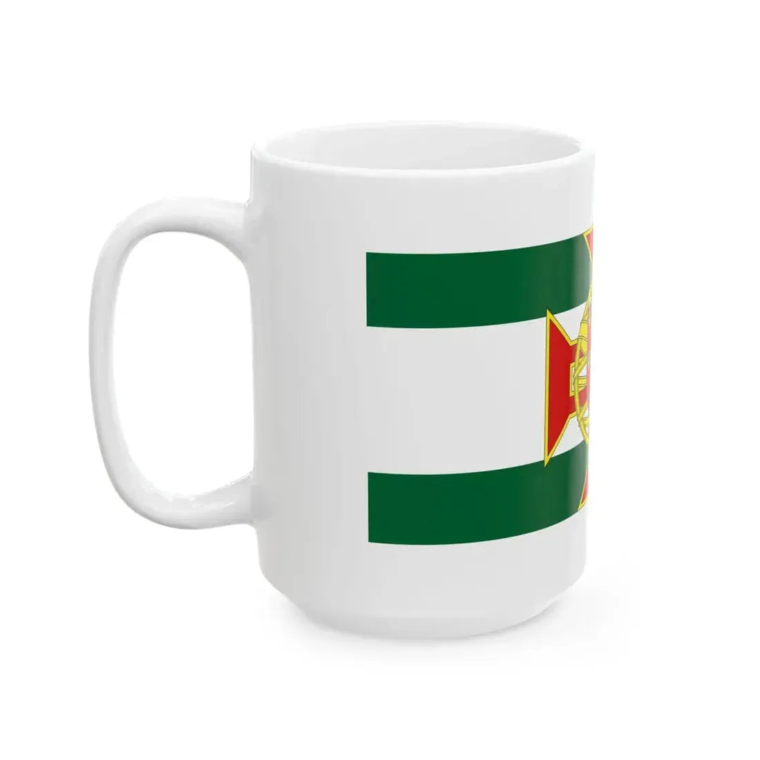 Flag of Portuguese Colony Governor General (Angola) White Coffee Mug - Go Mug Yourself