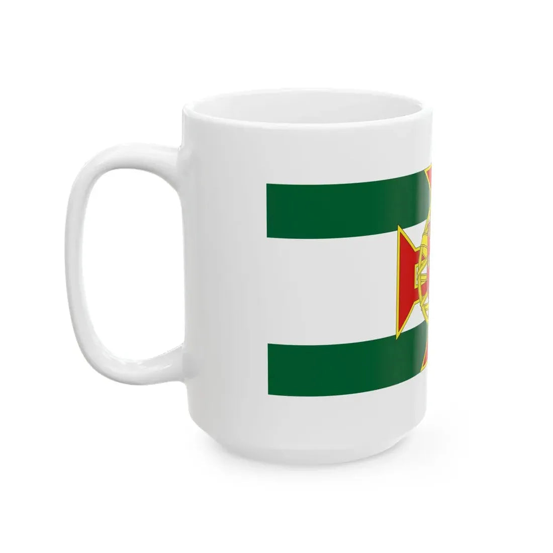 Flag of Portuguese Colony Governor General (Angola) White Coffee Mug - Go Mug Yourself