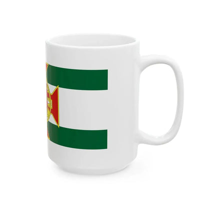 Flag of Portuguese Colony Governor General (Angola) White Coffee Mug - Go Mug Yourself