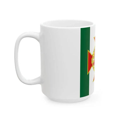 Flag of Portuguese Colony Governor (Portugal) White Coffee Mug - Go Mug Yourself