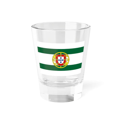 Flag of Portuguese Colony High Commissioner (Angola) Shot Glass 1.5oz 1.5oz - Go Mug Yourself