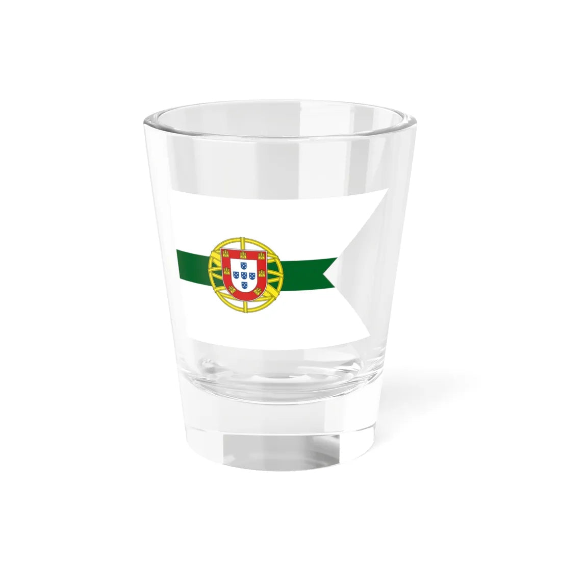Flag of Portuguese District Governor (Portugal) Shot Glass 1.5oz 1.5oz - Go Mug Yourself