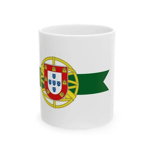 Flag of Portuguese District Governor (Portugal) White Coffee Mug 11oz - Go Mug Yourself