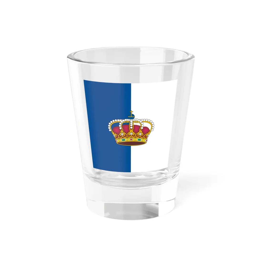 Flag of Portuguese General officers 1833 (Portugal) Shot Glass 1.5oz 1.5oz - Go Mug Yourself