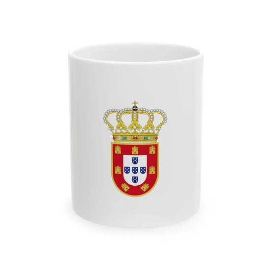 Flag of Portuguese General officers of the highest ranks (Portugal) White Coffee Mug 11oz - Go Mug Yourself