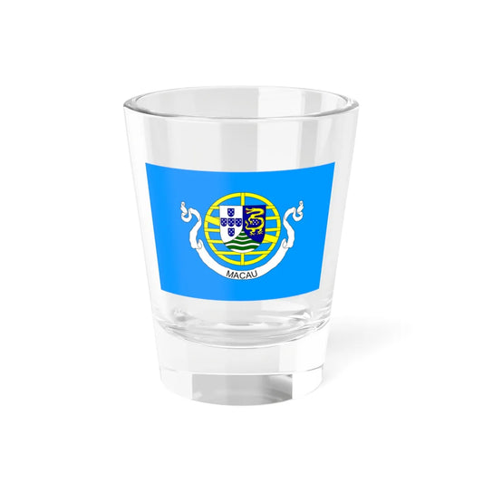 Flag of Portuguese Macau Unofficial (Portugal) Shot Glass 1.5oz 1.5oz - Go Mug Yourself