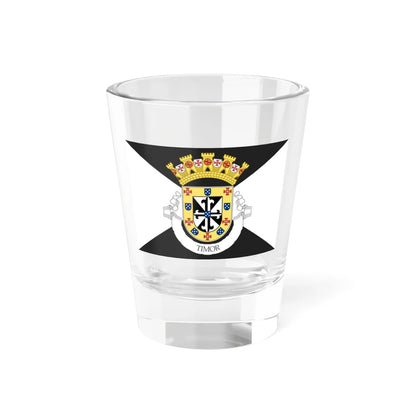 Flag of Portuguese Timor 1932 proposal Shot Glass 1.5oz 1.5oz - Go Mug Yourself