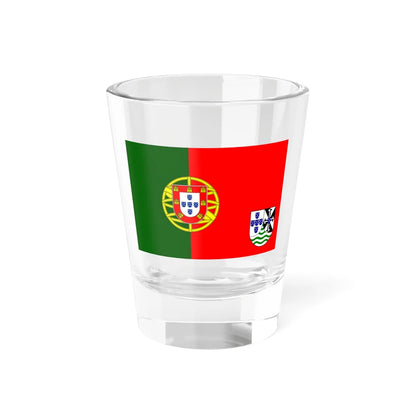 Flag of Portuguese Timor 1965 proposal Shot Glass 1.5oz 1.5oz - Go Mug Yourself