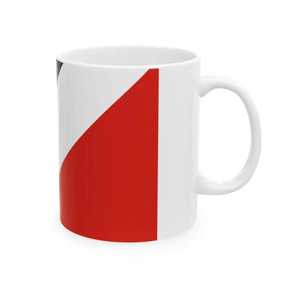 Flag of Porva (Hungary) White Coffee Mug - Go Mug Yourself