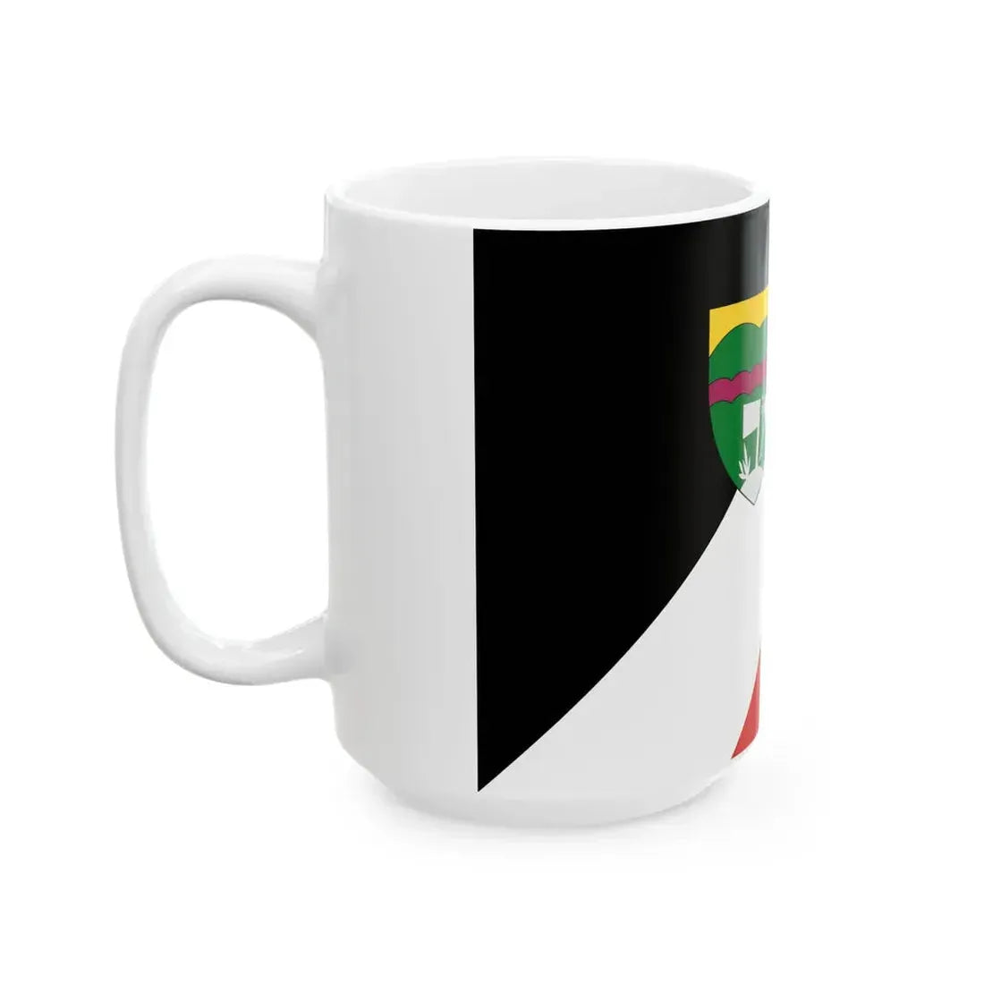 Flag of Porva (Hungary) White Coffee Mug - Go Mug Yourself