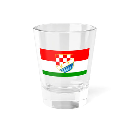 Flag of Posavina (Bosnia and Herzegovina) Shot Glass 1.5oz 1.5oz - Go Mug Yourself