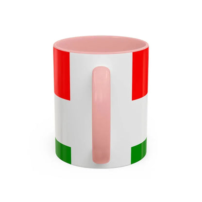 Flag of Posavina Canton Bosnia and Herzegovina - Accent Coffee Mug - Go Mug Yourself