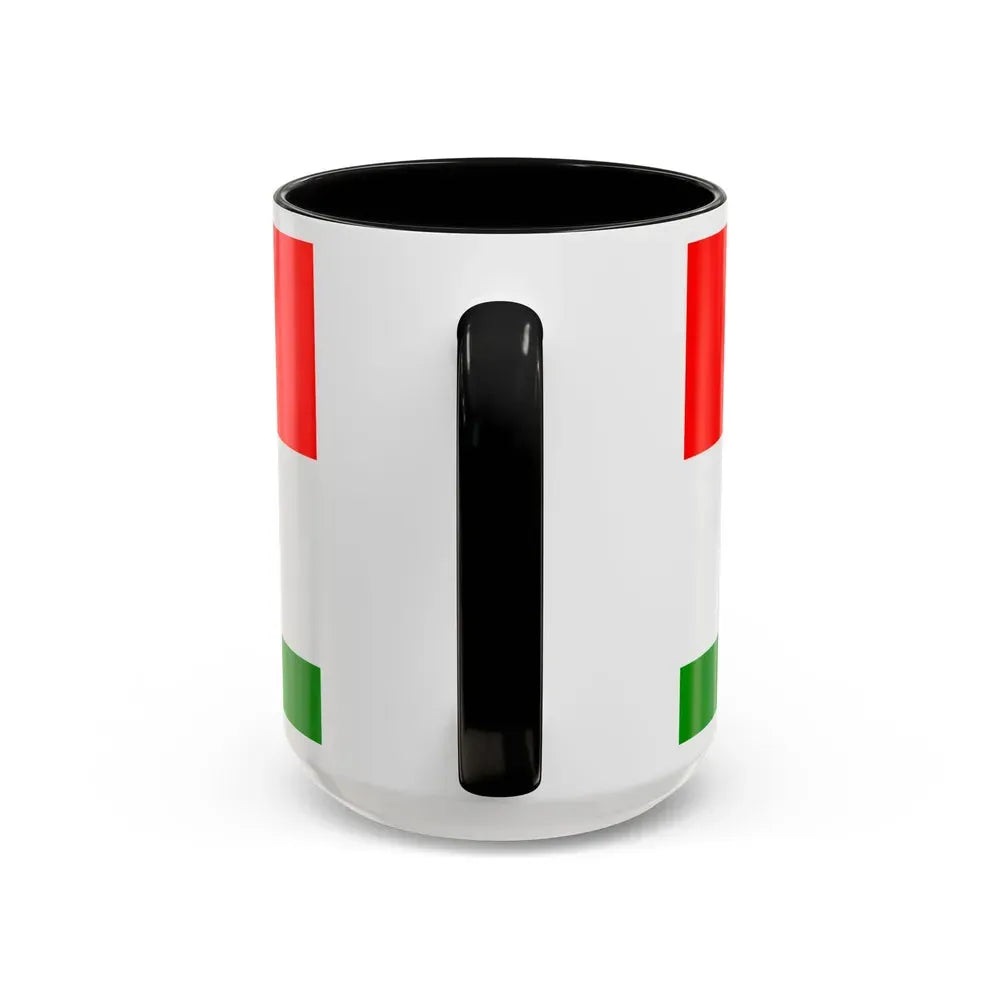 Flag of Posavina Canton Bosnia and Herzegovina - Accent Coffee Mug - Go Mug Yourself