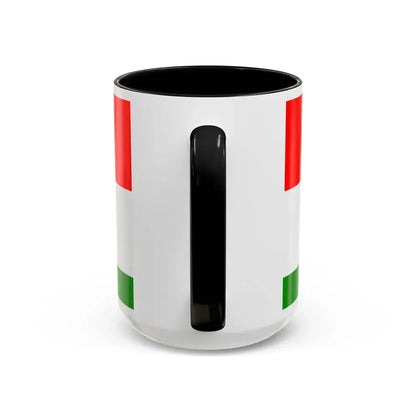 Flag of Posavina Canton Bosnia and Herzegovina - Accent Coffee Mug - Go Mug Yourself