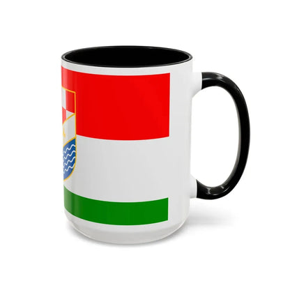 Flag of Posavina Canton Bosnia and Herzegovina - Accent Coffee Mug - Go Mug Yourself
