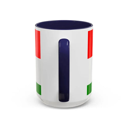 Flag of Posavina Canton Bosnia and Herzegovina - Accent Coffee Mug - Go Mug Yourself
