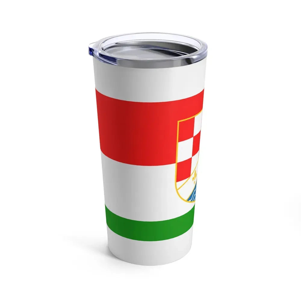 Flag of Posavina Canton Bosnia and Herzegovina - Tumbler 20oz - Go Mug Yourself